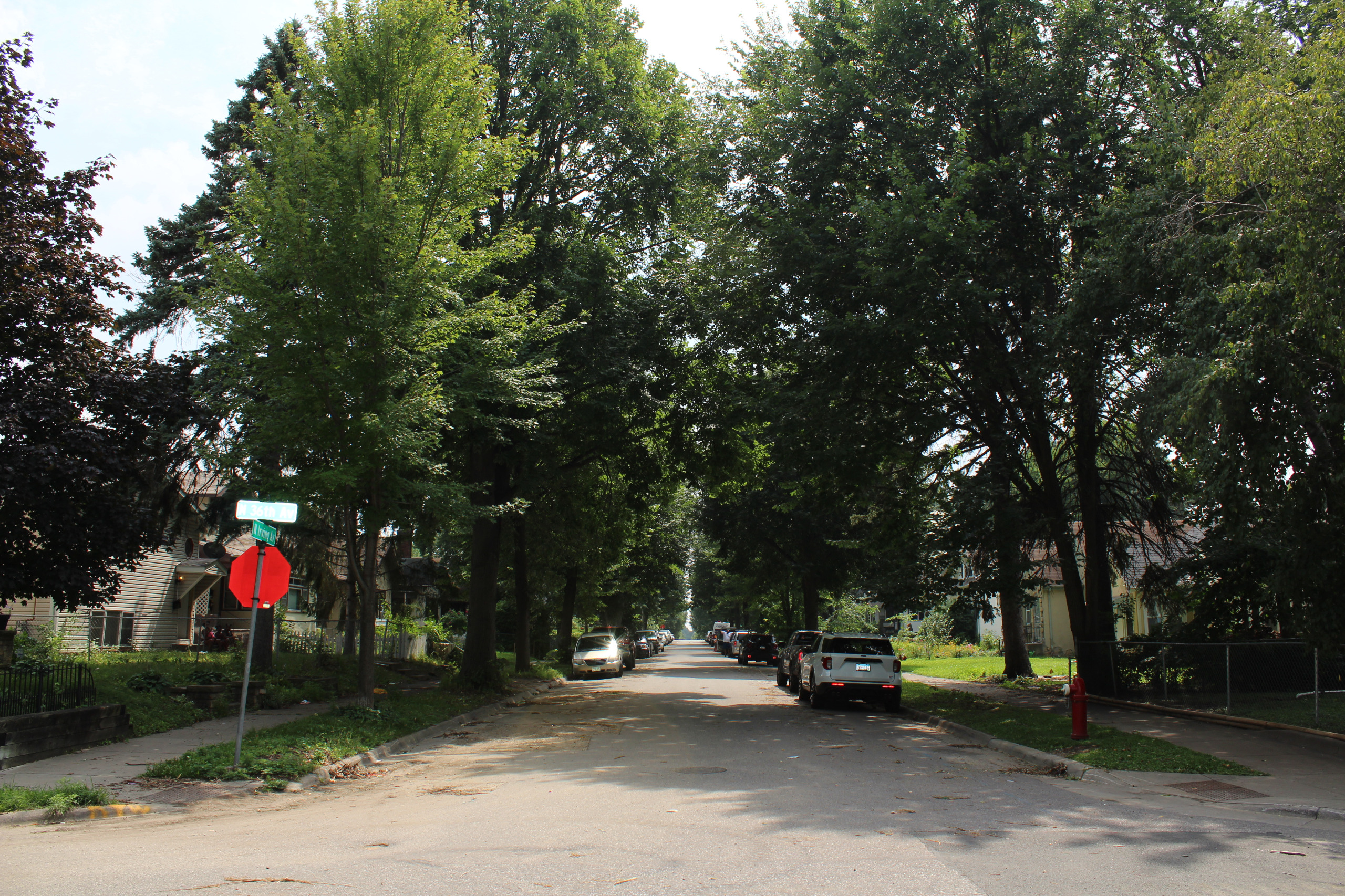 Existing street