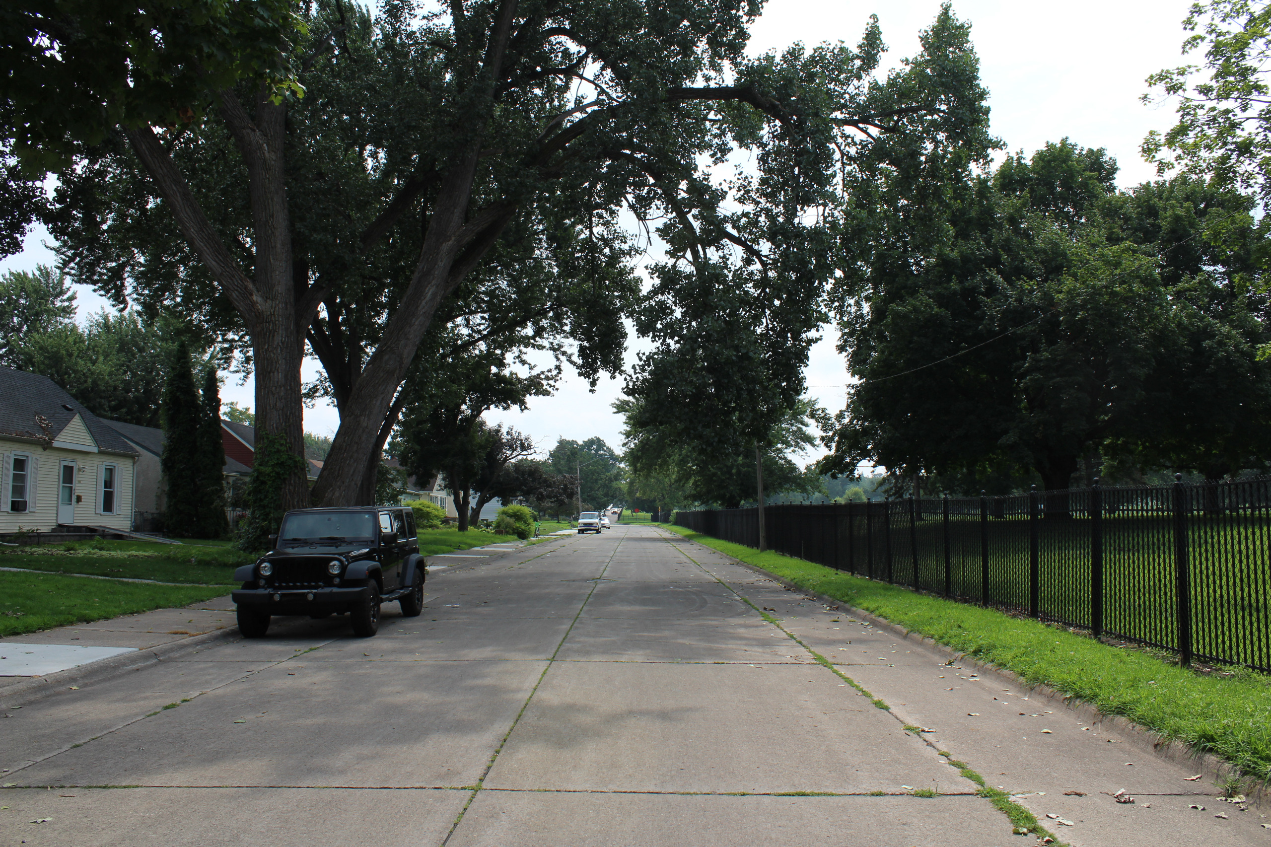Existing street